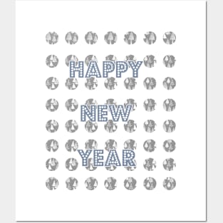 happy new year Posters and Art